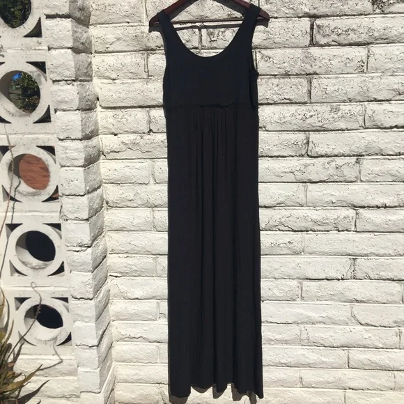 🌟Host Pick🌟 Witchery Sleeveless Black Maxi Dress NWOT Size L - Picture 9 of 16